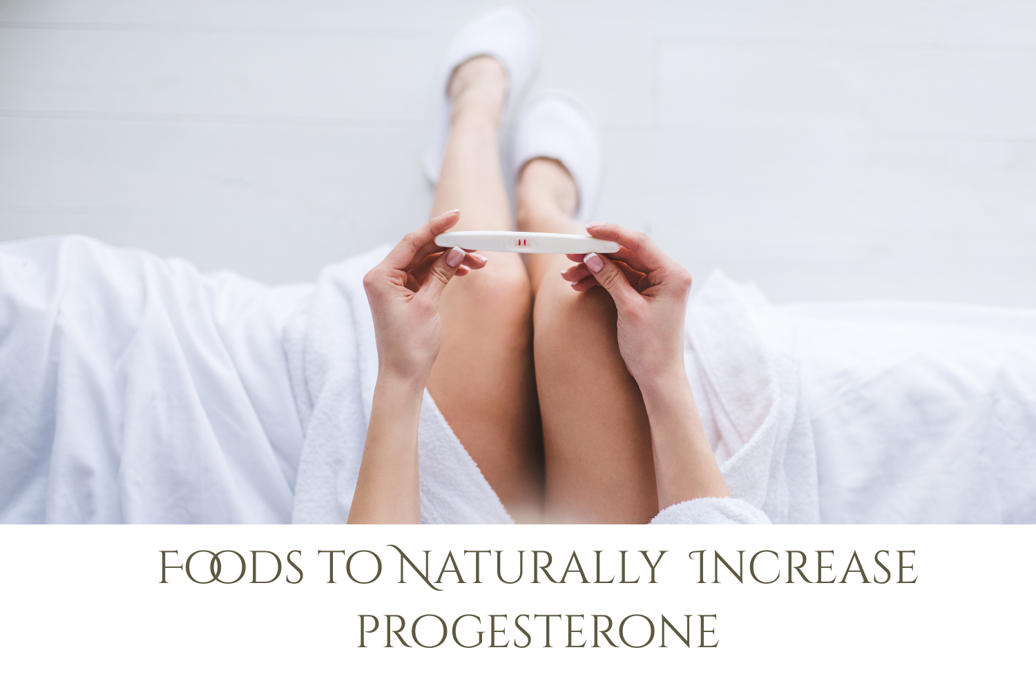 Food to increase progesterone
