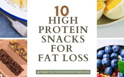 High protein snacks for fat loss