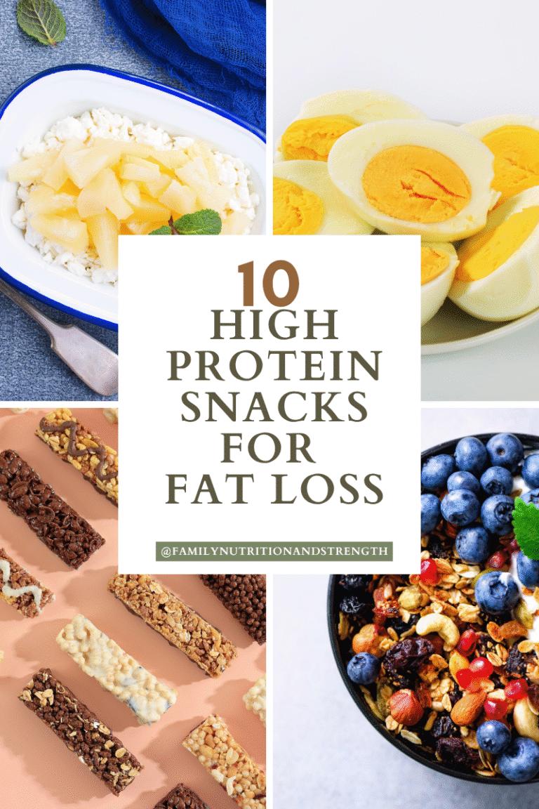 High protein snacks for fat loss
