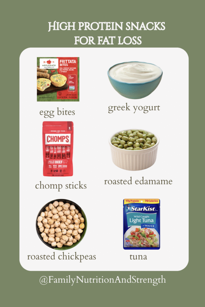 high protein snack ideas for fat loss
