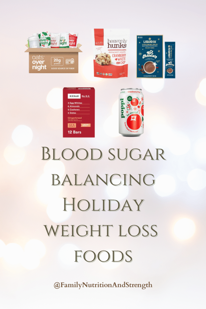 Blood sugar balancing holiday foods for weight loss