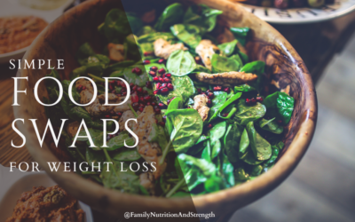 Simple food swaps for healthy weight loss